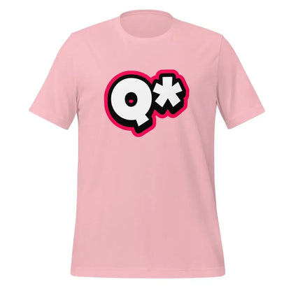 Q* (Q-Star) T-Shirt 7 (unisex) - Pink / M