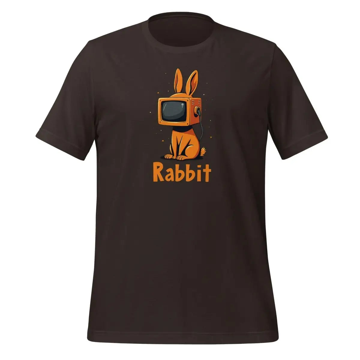 AI Rabbit T-Shirt (unisex) - Brown / M