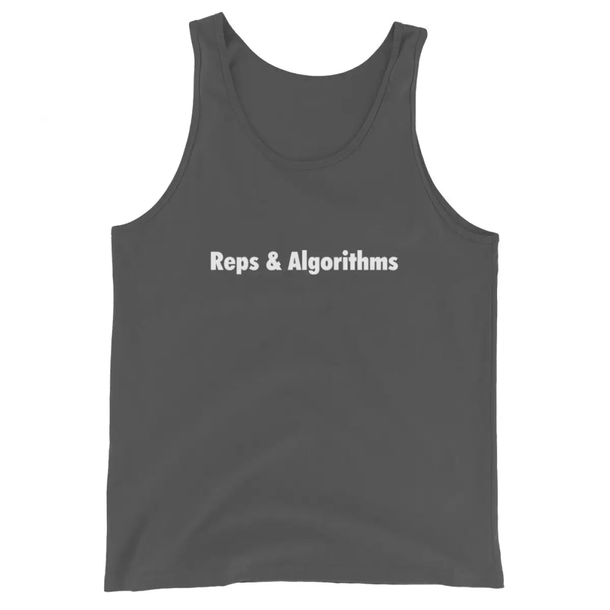 Reps & Algorithms Tank Top - Asphalt / M