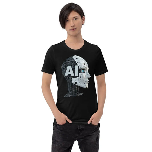 The Ai Robot Head T-shirt (unisex).