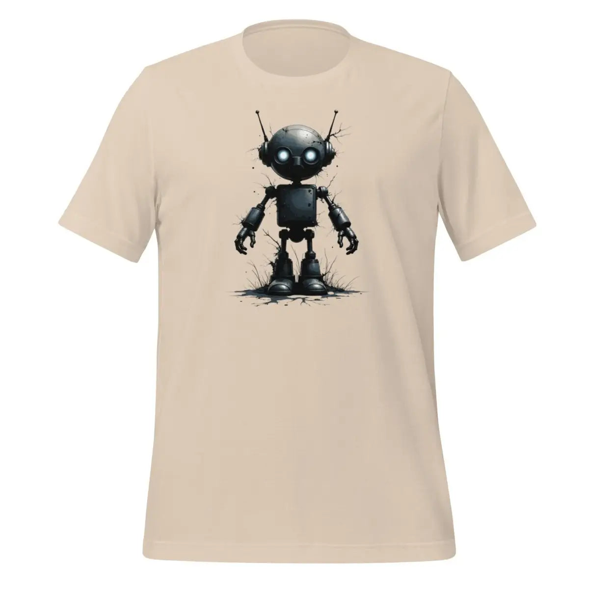 Rorschach Test Robot T-Shirt (unisex) - Soft Cream / M