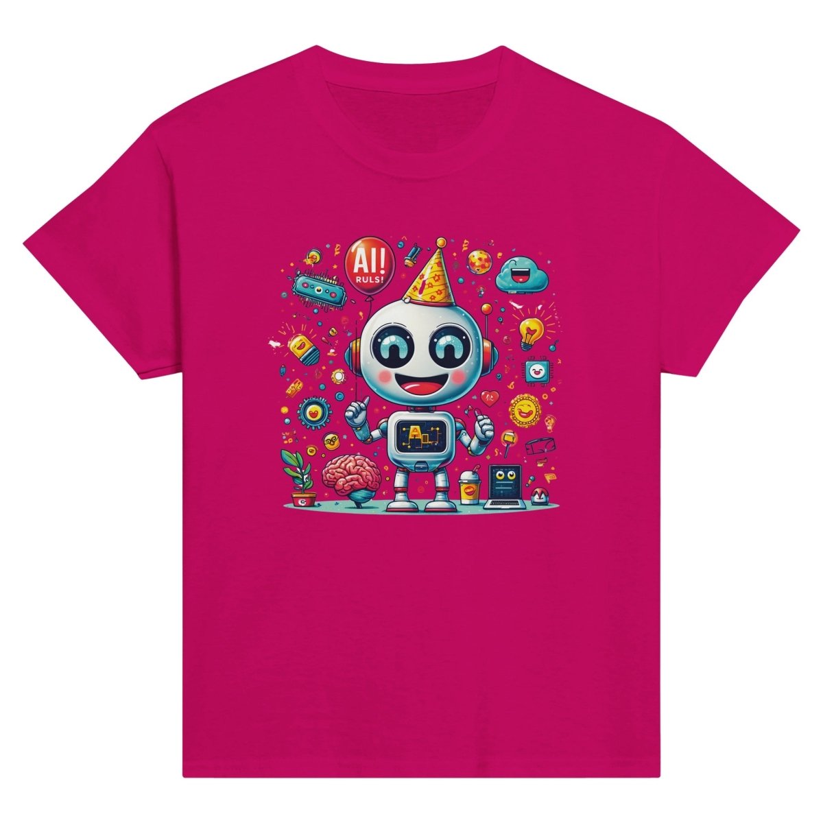 AI Ruls T - Shirt (children) - Heliconia - AI Store