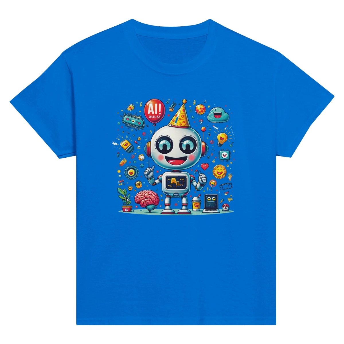 AI Ruls T - Shirt (children) - Royal - AI Store