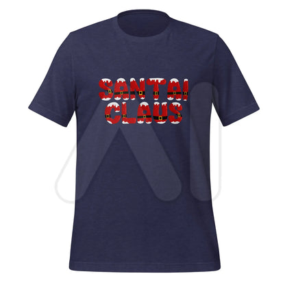 SANTAI CLAUS T-Shirt (unisex) - Heather Midnight Navy / M