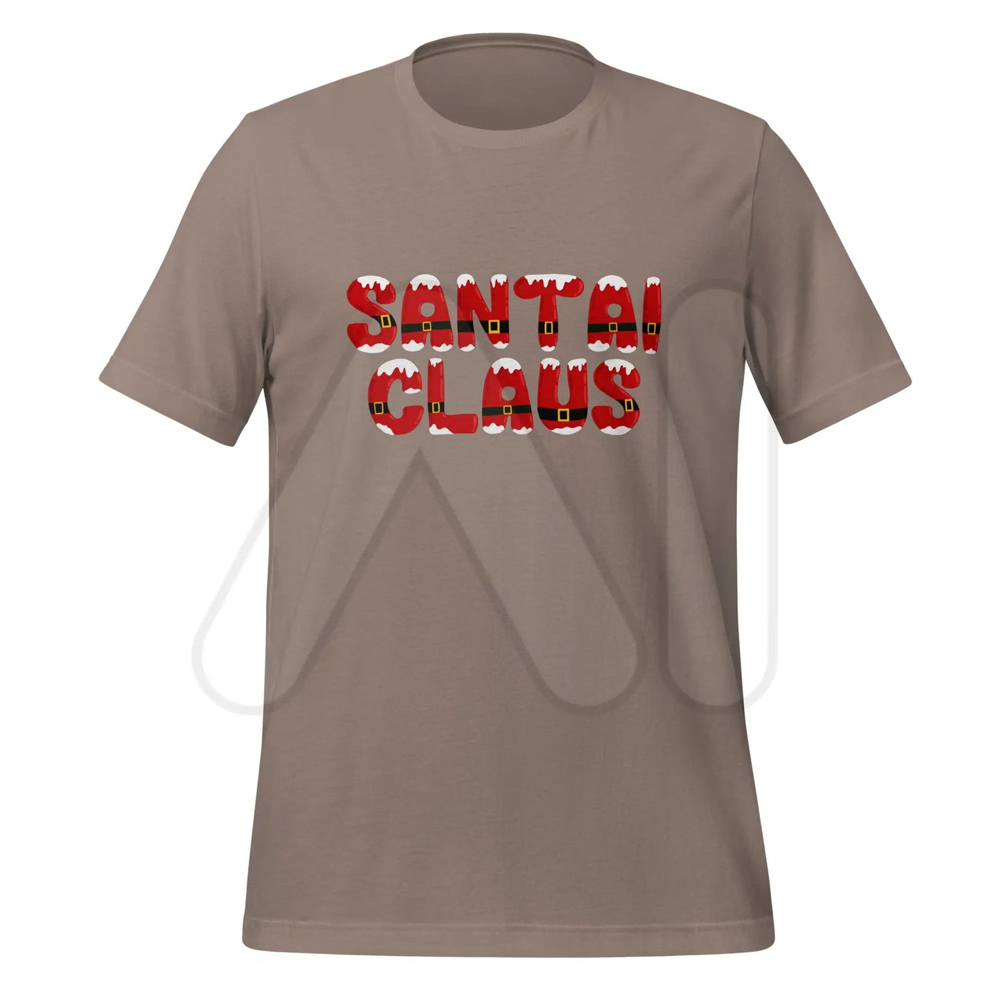 SANTAI CLAUS T-Shirt (unisex) - Pebble / M