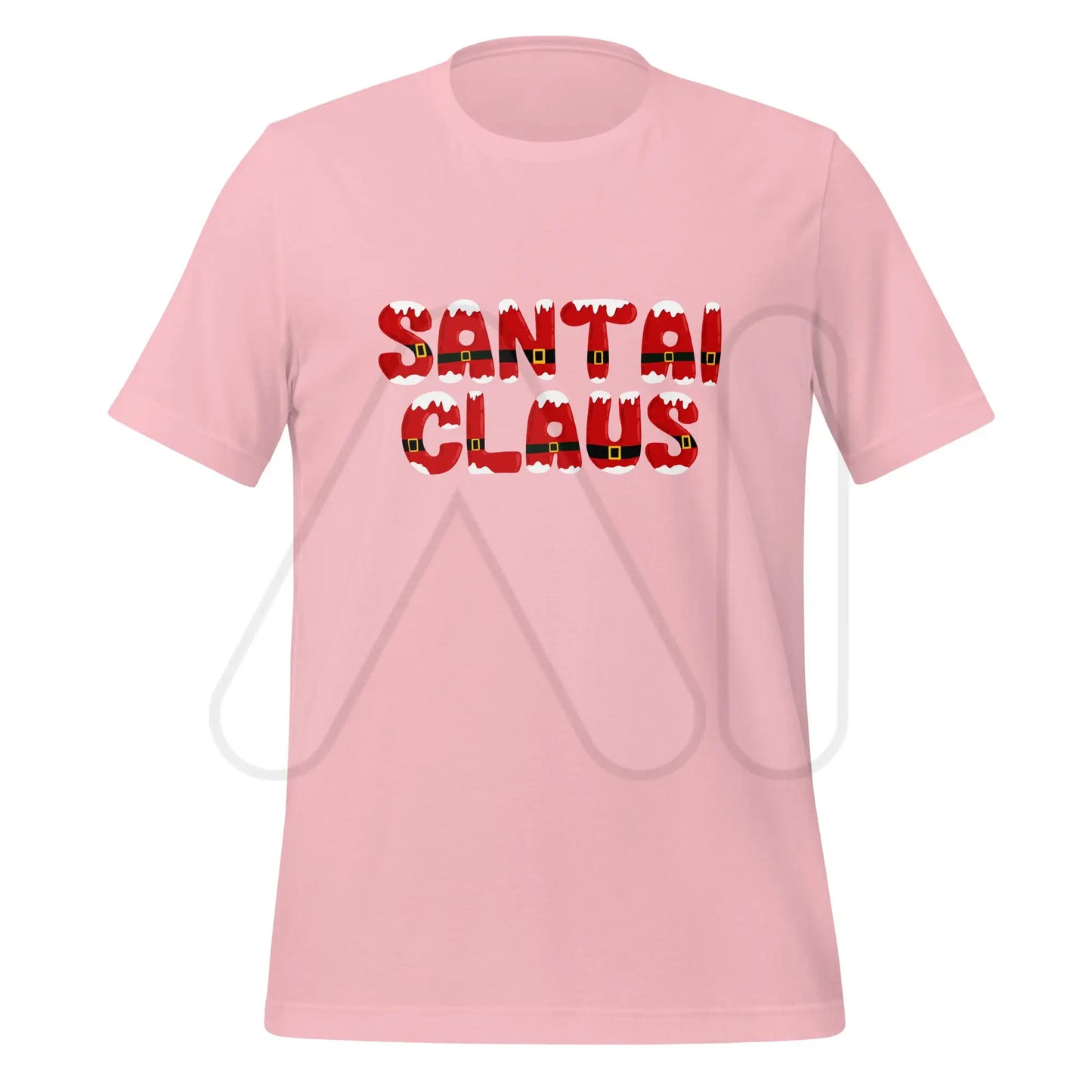 SANTAI CLAUS T-Shirt (unisex) - Pink / M