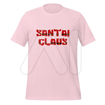 SANTAI CLAUS T-Shirt (unisex) - Soft Pink / M