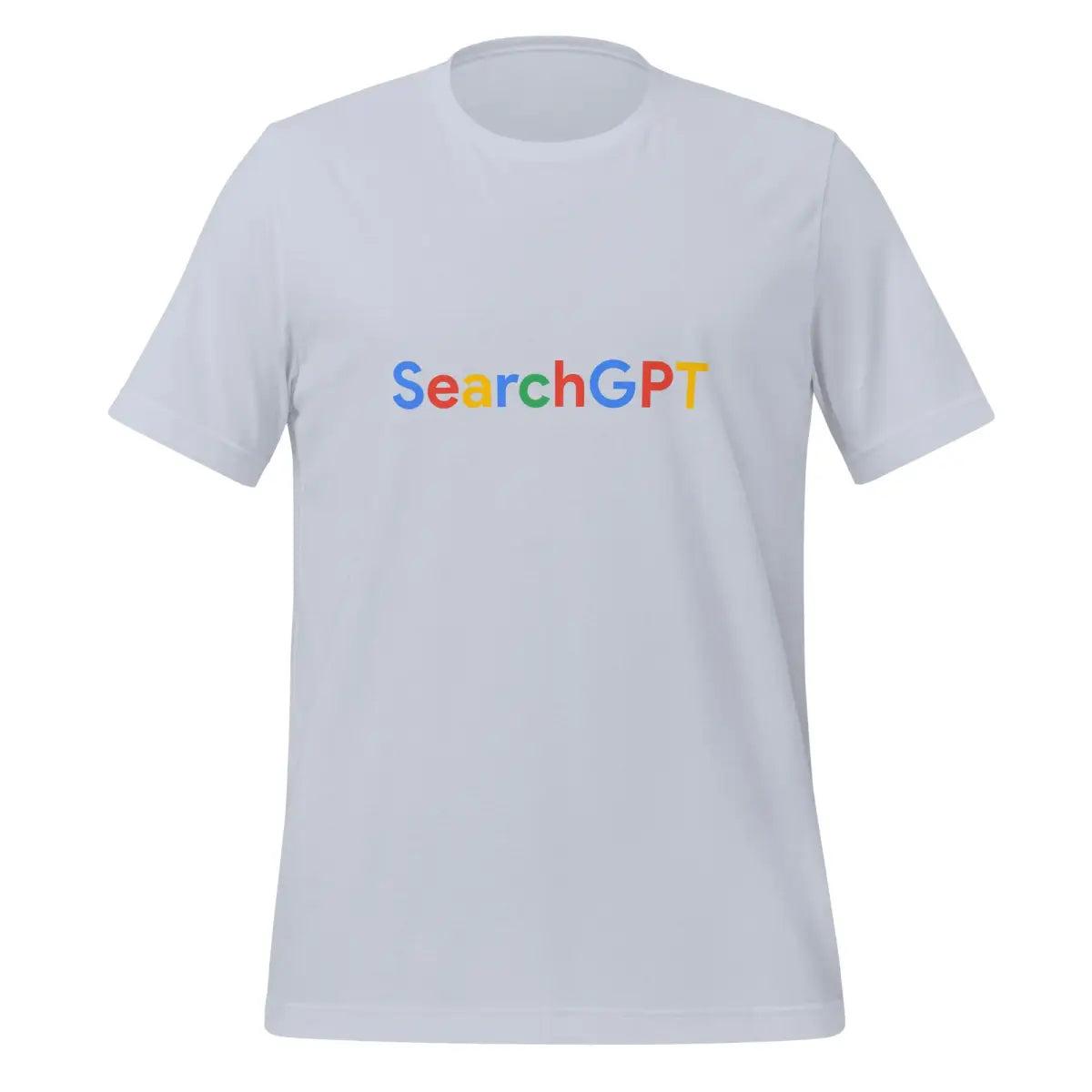 SearchGPT Search Logo T-Shirt (unisex) - Light Blue / M