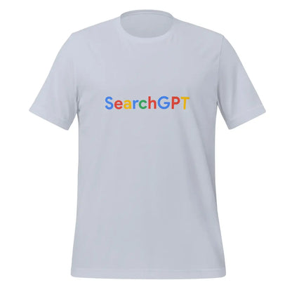 SearchGPT Search Logo T-Shirt (unisex) - Light Blue / M