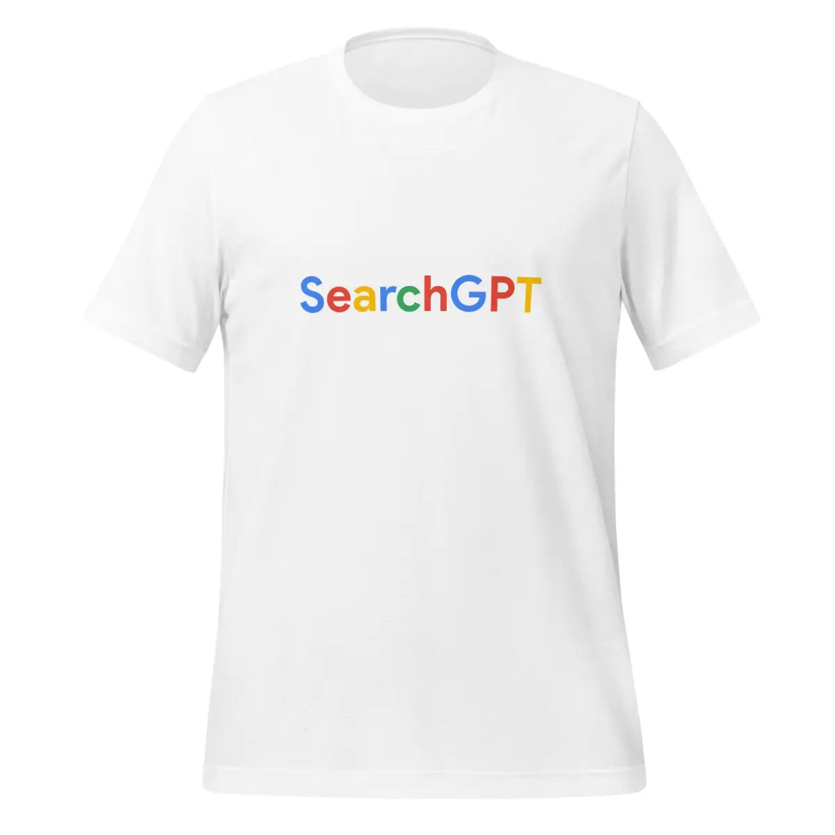 SearchGPT Search Logo T-Shirt (unisex) - White / M