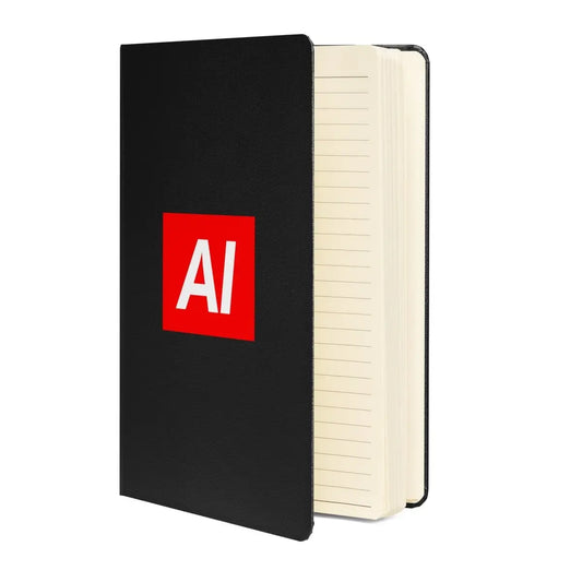 The Ai Sign Hardcover Bound Notebook.