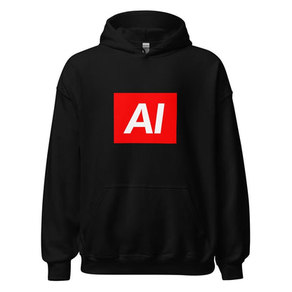 AI Sign Hoodie (unisex) - Black - AI Store