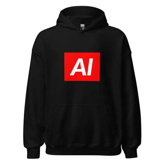 The Ai Sign Hoodie (unisex) Black / m.