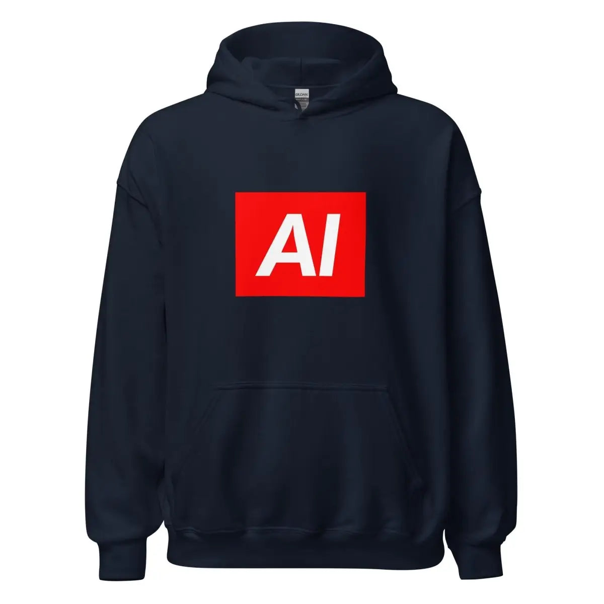 AI Sign Hoodie (unisex) - Navy / M