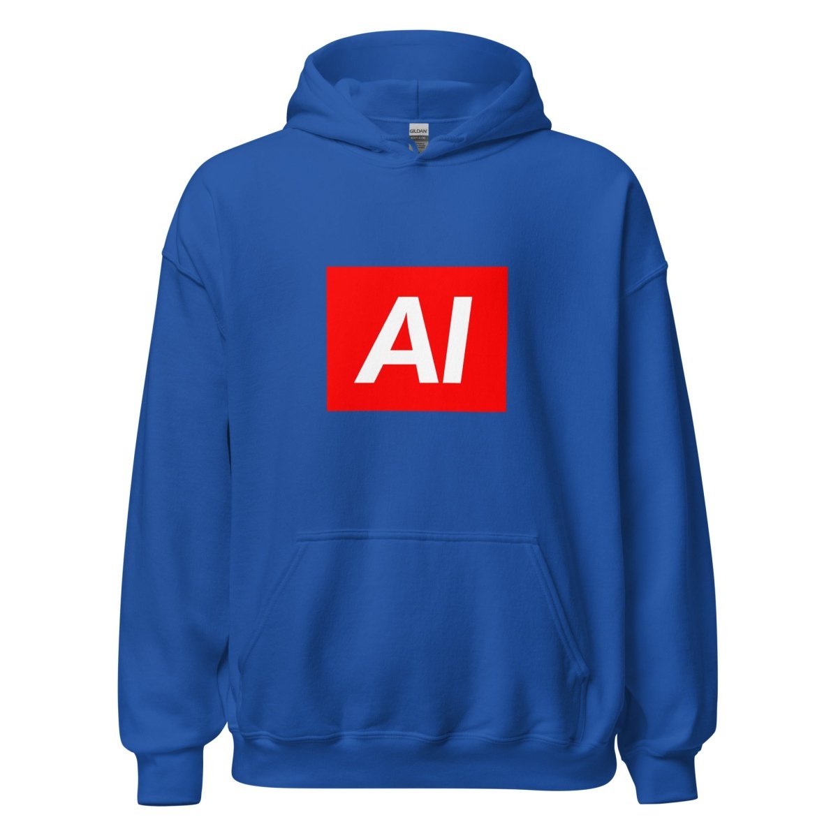 AI Sign Hoodie (unisex) - Royal - AI Store