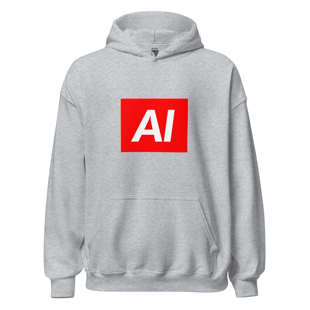 AI Sign Hoodie (unisex) - Sport Grey - AI Store