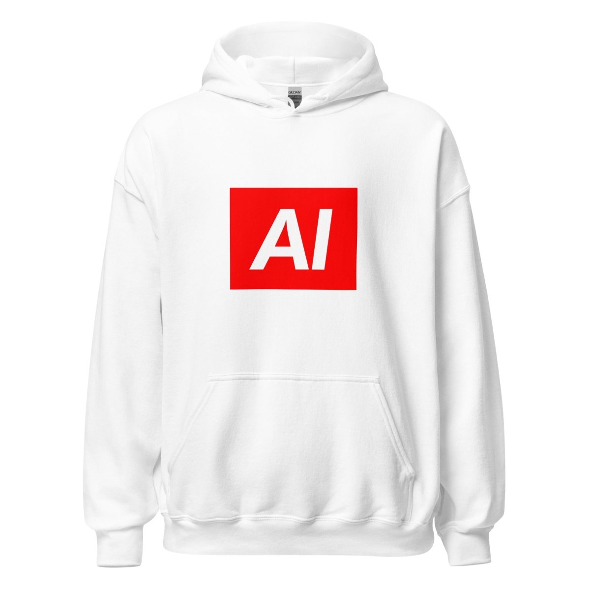 AI Sign Hoodie (unisex) - White - AI Store