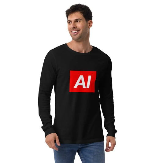 The Ai Sign Long Sleeve T-shirt (unisex).