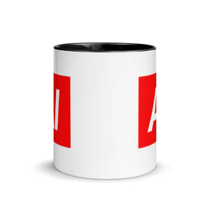 AI Sign Mug with Color Inside - Black - AI Store