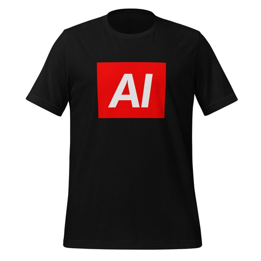 AI Sign T-Shirt (unisex) - Black - AI Store