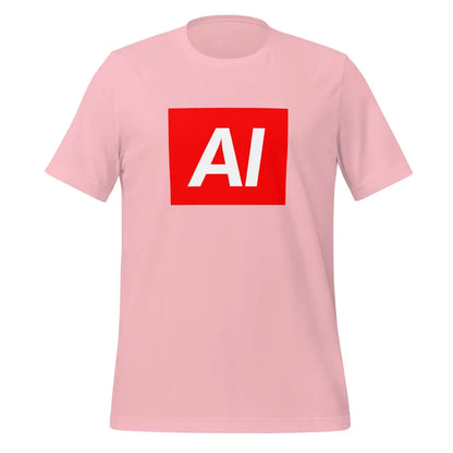 AI Sign T-Shirt (unisex) - Pink / M