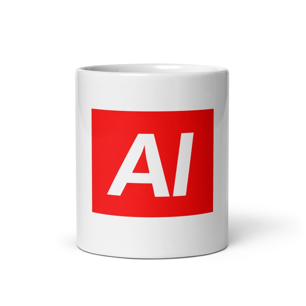 AI Sign White Glossy Mug - 20 oz - AI Store