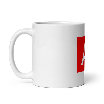 AI Sign White Glossy Mug - 20 oz - AI Store