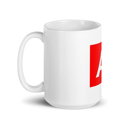 AI Sign White Glossy Mug - 15 oz - AI Store