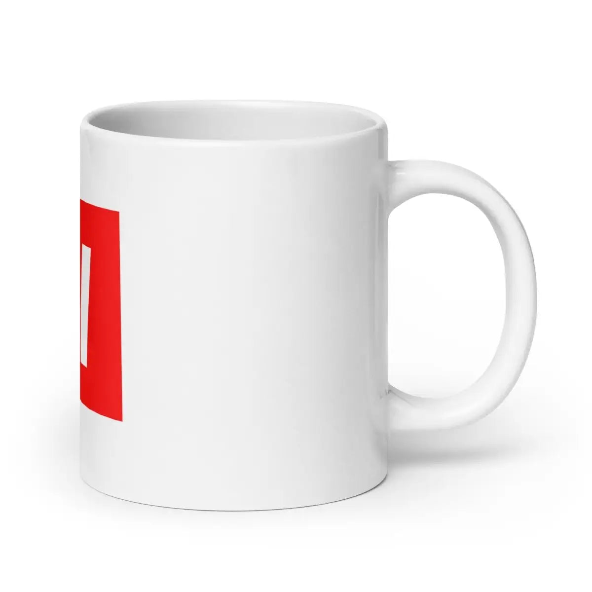 AI Sign White Glossy Mug