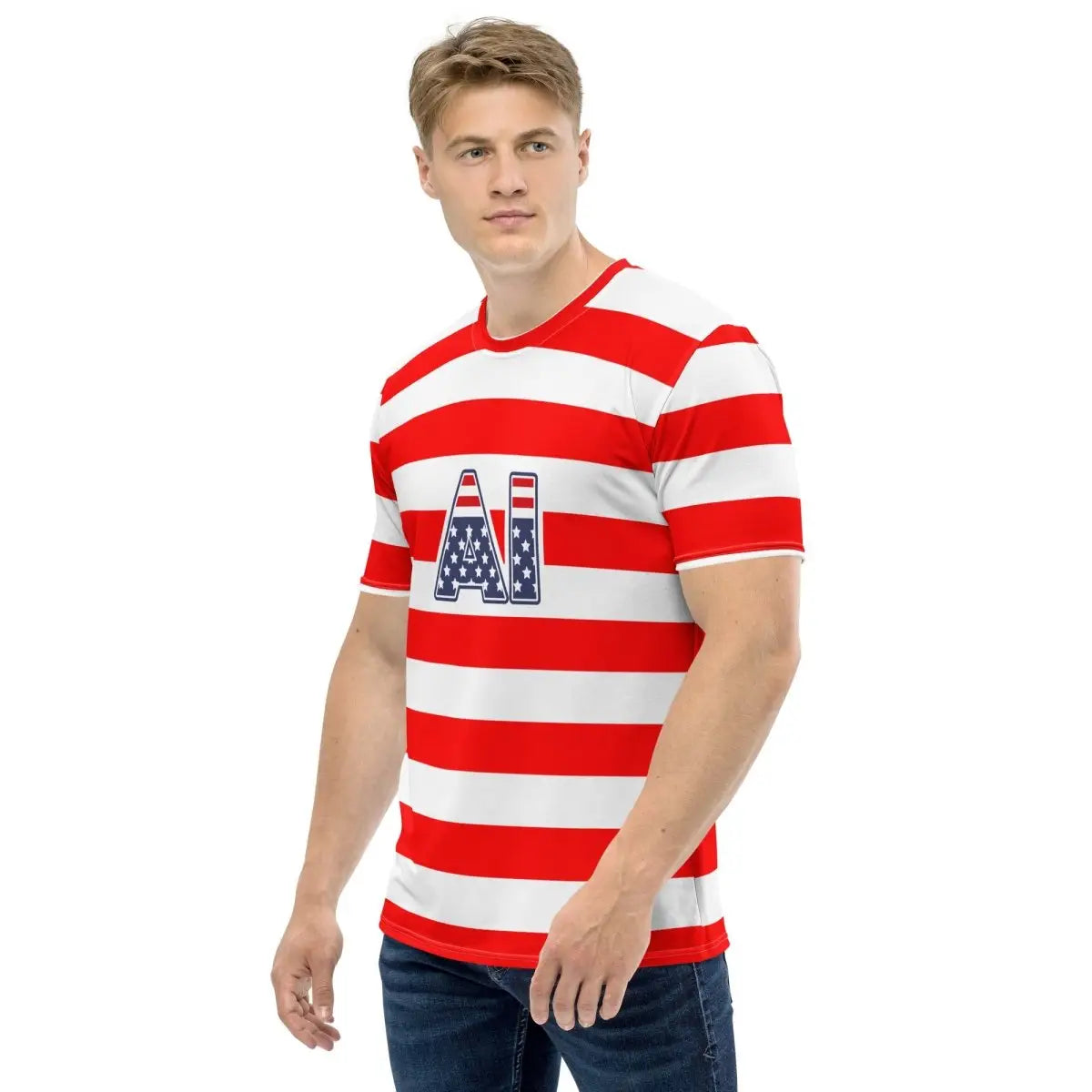 AI Stars and Stripes T-Shirt 2 (men)