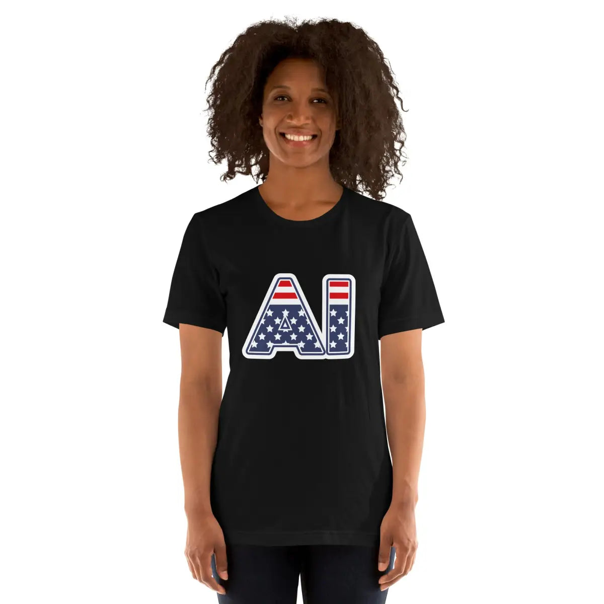 AI Stars and Stripes T-Shirt (unisex)