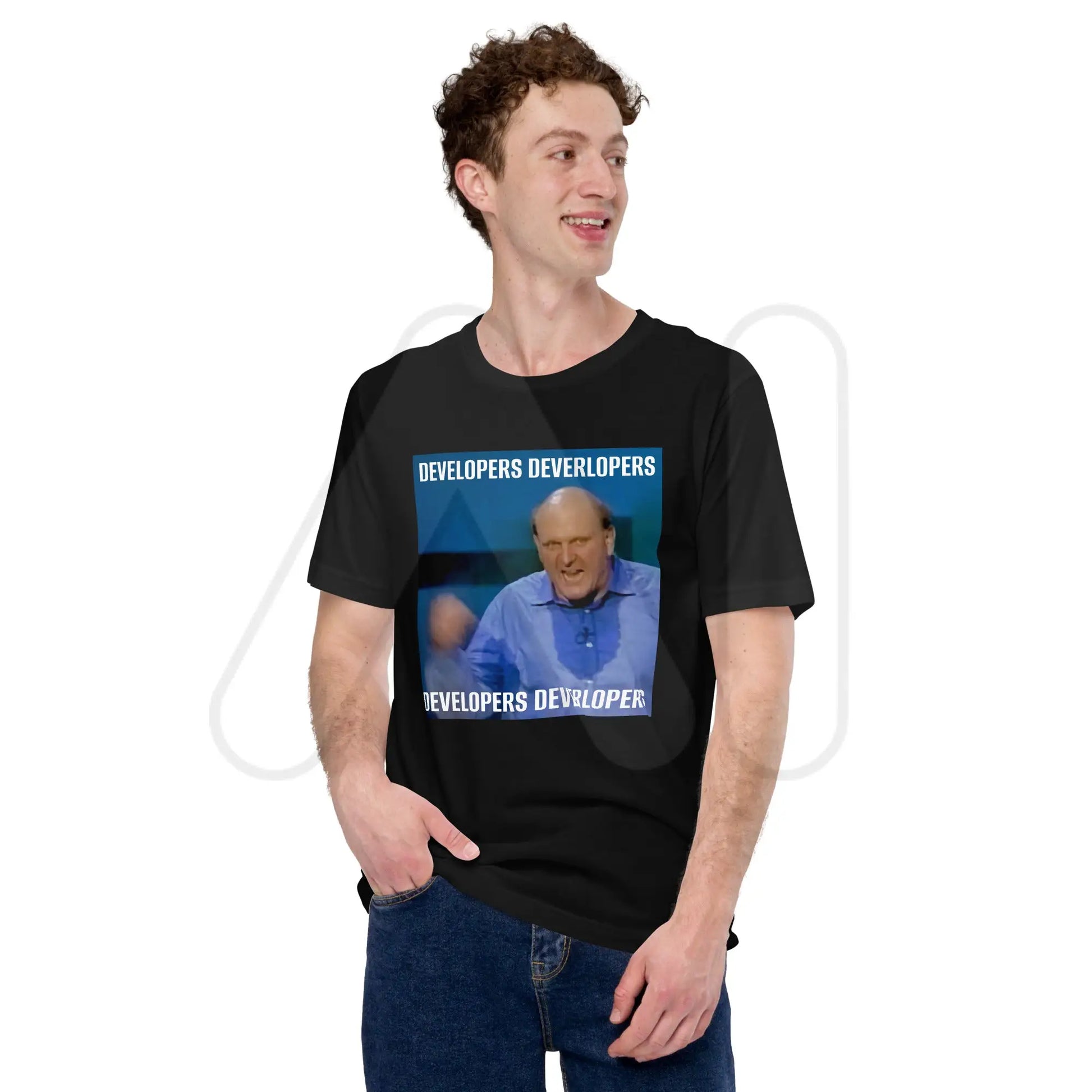 Steve Ballmer Developers x 4 T-Shirt (unisex)