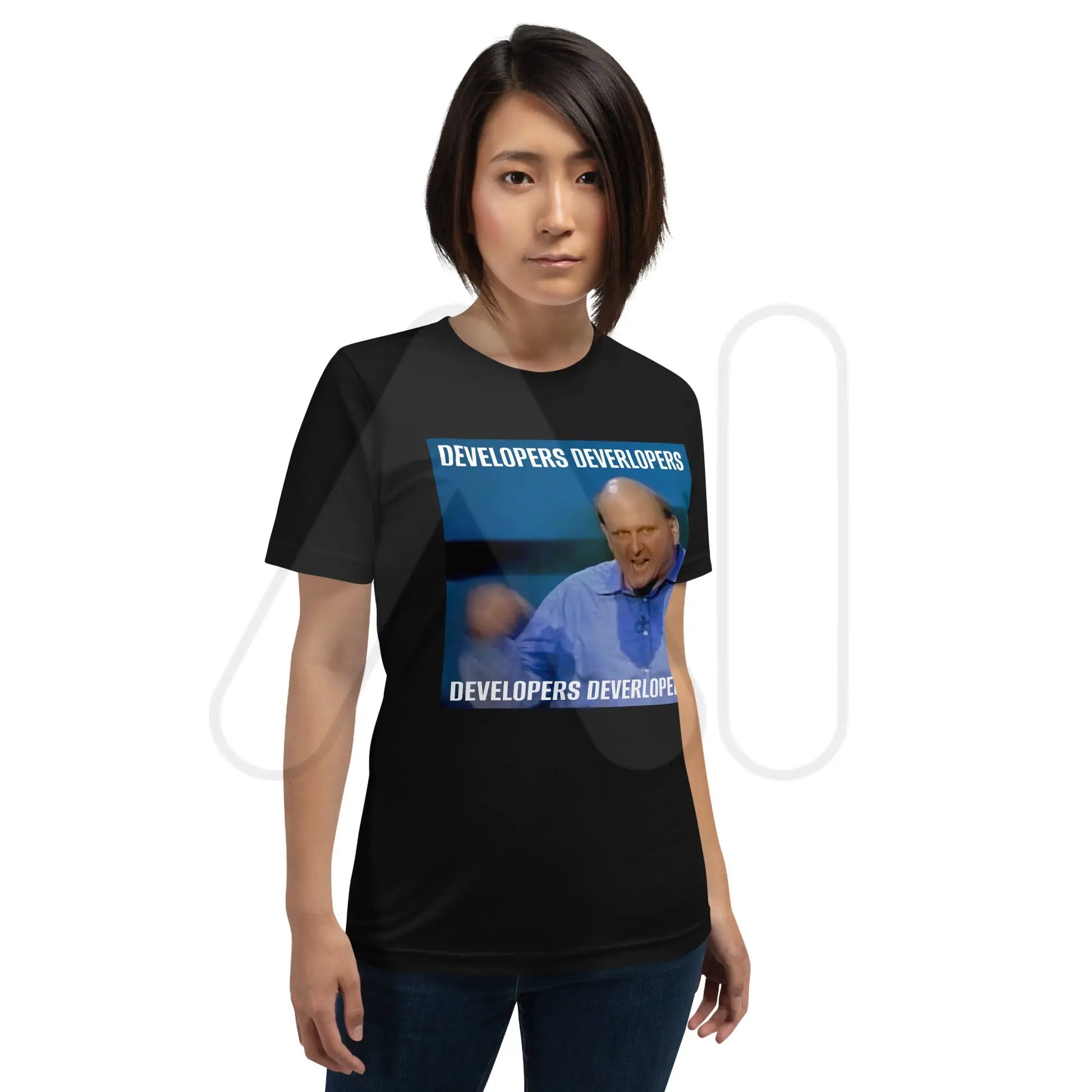 Steve Ballmer Developers x 4 T-Shirt (unisex)