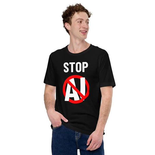 Stop AI T-Shirt 2 (unisex)