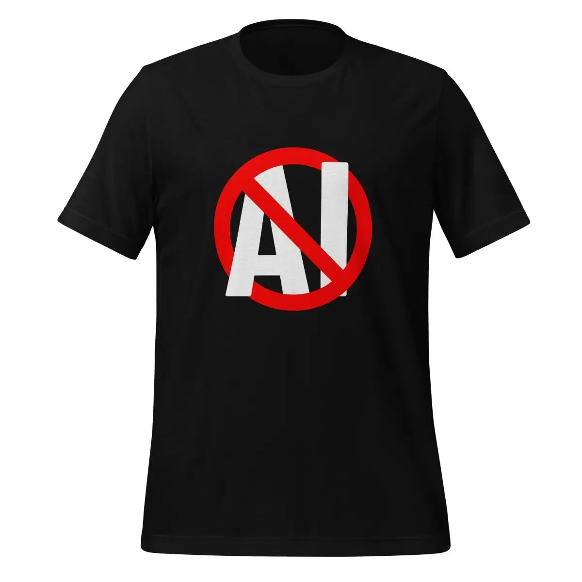 Stop AI T-Shirt (unisex) - Black / M