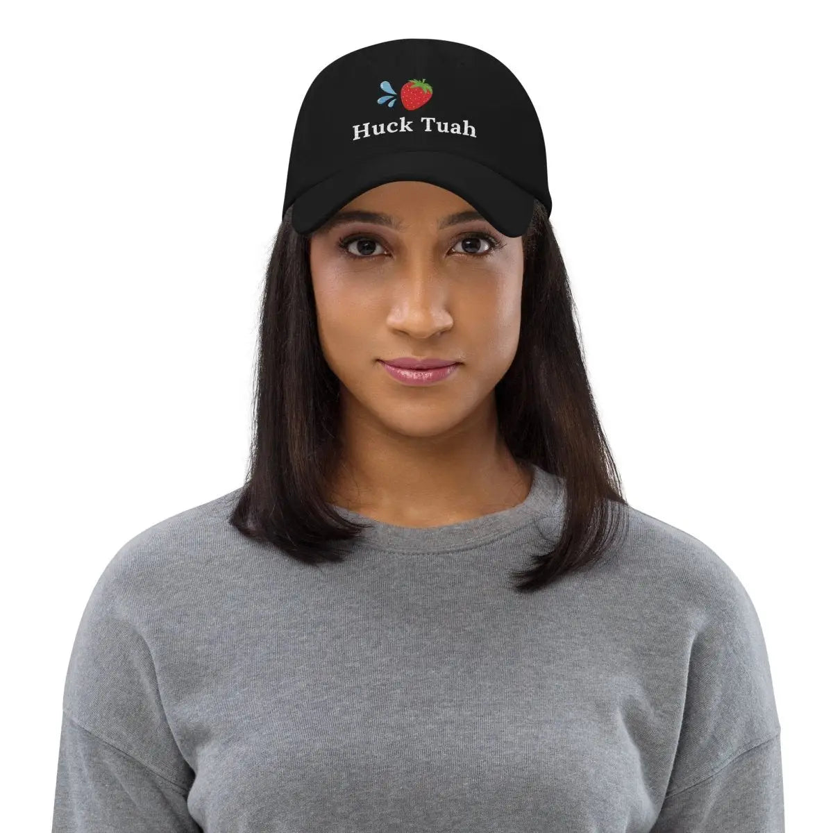 Strawberry Huck Tuah True-Color Embroidered Cap