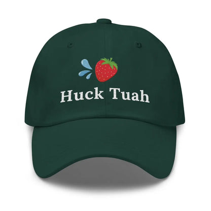 Strawberry Huck Tuah True-Color Embroidered Cap - Spruce