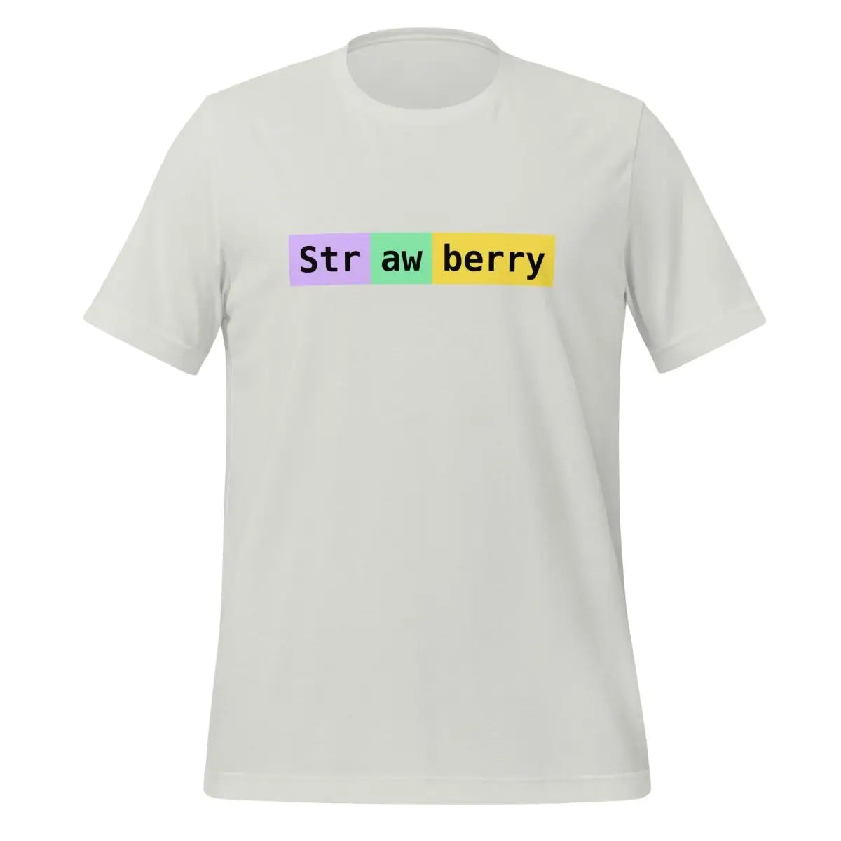 Strawberry Tokens T-Shirt (unisex) - Silver / M