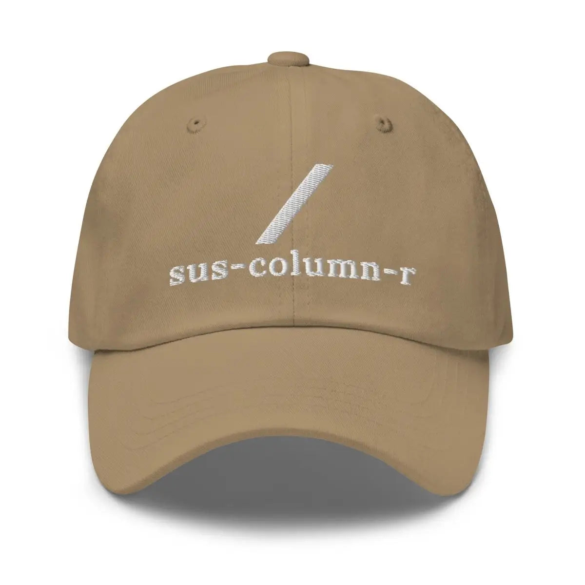 sus-column-r Grok Embroidered Cap - Khaki