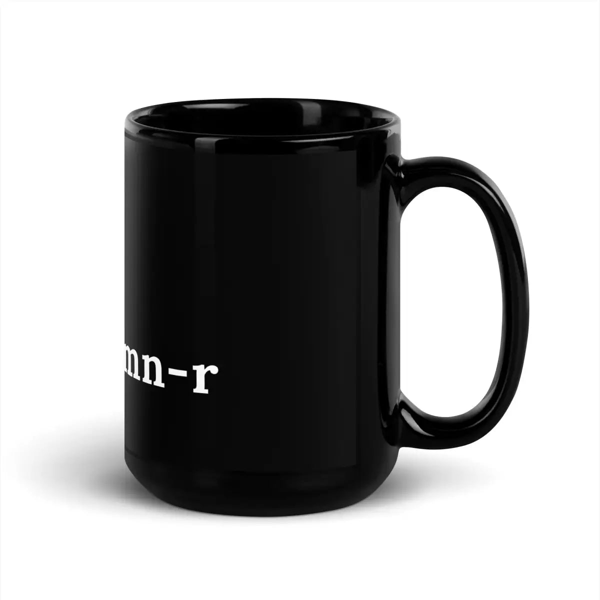 sus-column-r Strawberry Black Glossy Mug