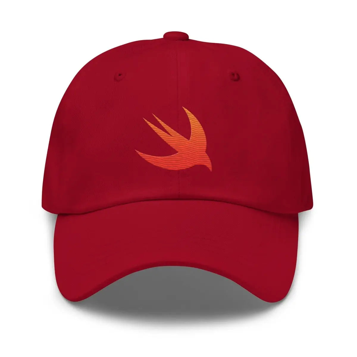 Swift Logo True-Color Embroidered Cap - Cranberry