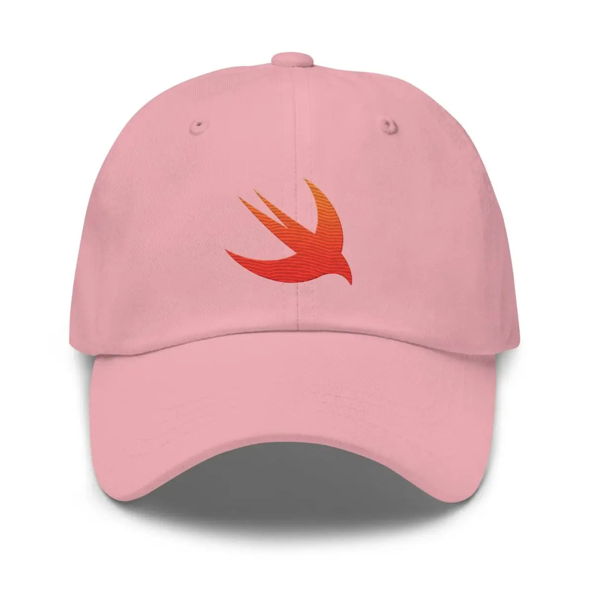 Swift Logo True-Color Embroidered Cap - Pink