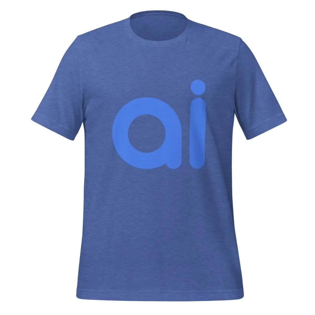 ai T-Shirt (unisex) - Heather True Royal / M