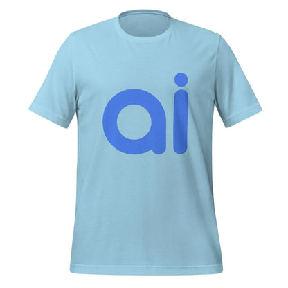 ai T-Shirt (unisex) - Ocean Blue / M