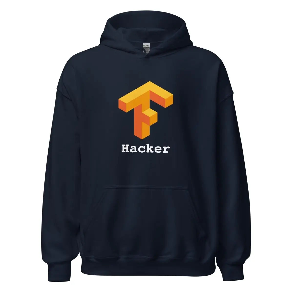 TensorFlow 1 Hacker Hoodie (unisex) - Navy / M