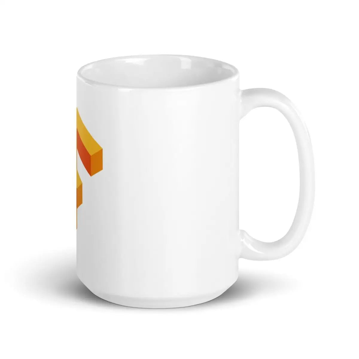 TensorFlow 1 Icon White Glossy Mug