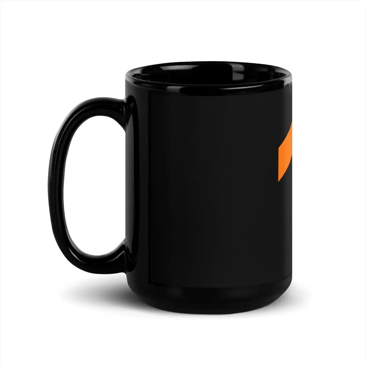 TensorFlow 2 Icon Black Glossy Mug