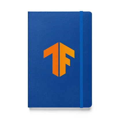 TensorFlow 2 Icon Hardcover Bound Notebook - Blue