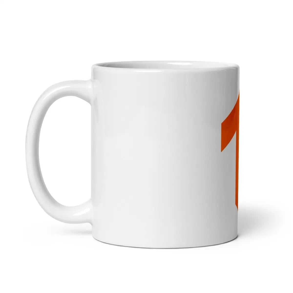 TensorFlow 2 Icon on White Glossy Mug