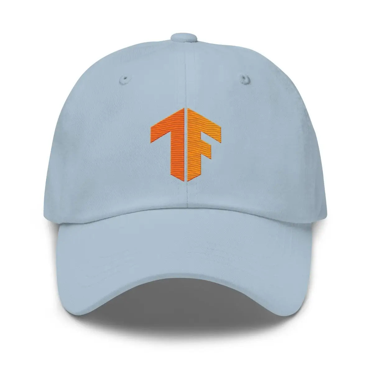 TensorFlow 2 Icon True-Color Embroidered Cap - Light Blue